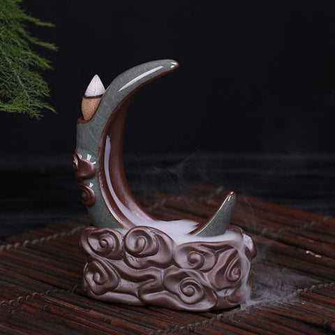 Purple Sand Backflow Incense Burner