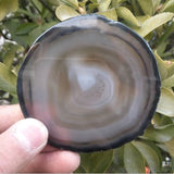 Agate Slices Coaster Crystal Cluster