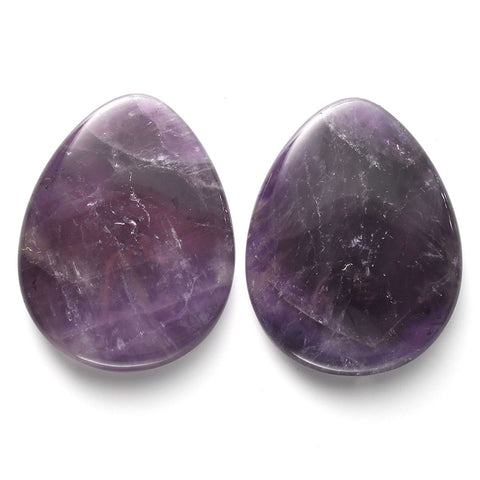 Amethyst Thumb Worry Stone