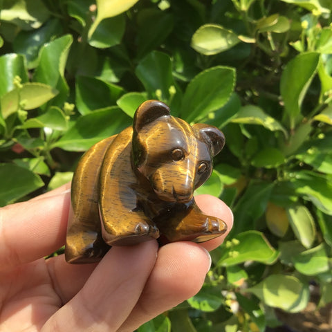 Natural Crystal Figurine Stone