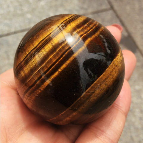 Tiger Eye Carving Crystal Ball