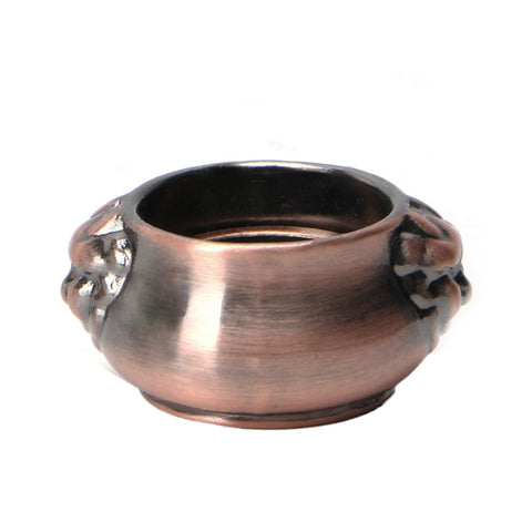 Copper Mini Lion Ear Incense Coil Burner