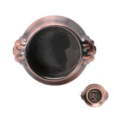 Copper Mini Lion Ear Incense Coil Burner