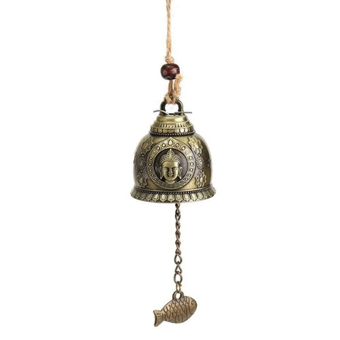 Retro Buddha Statue Pattern Feng Shui