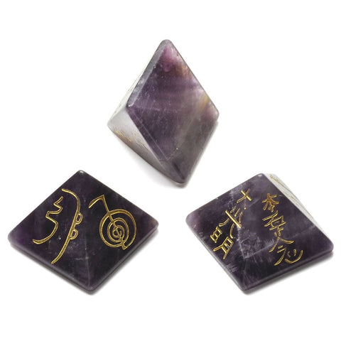 Usui Reiki Symbol Crystal Piramide