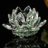 Lotus Flower Crafts Glass Feng Shui