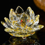 Lotus Flower Crafts Glass Feng Shui